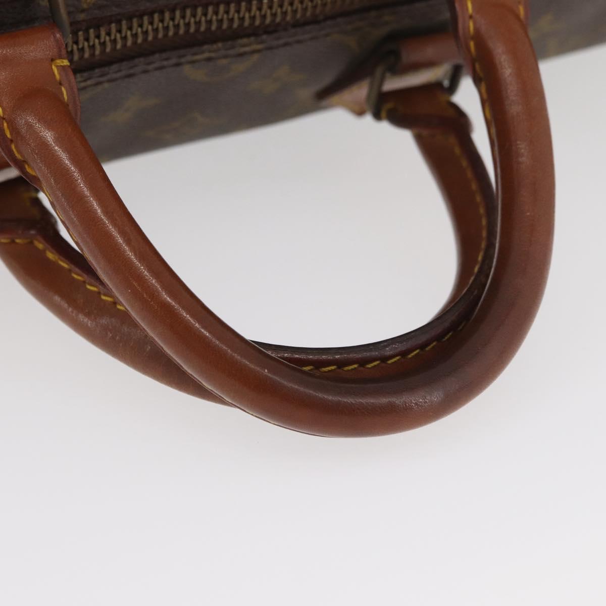 LOUIS VUITTON Monogram Speedy 30 Hand Bag M41526 LV Auth ka3583