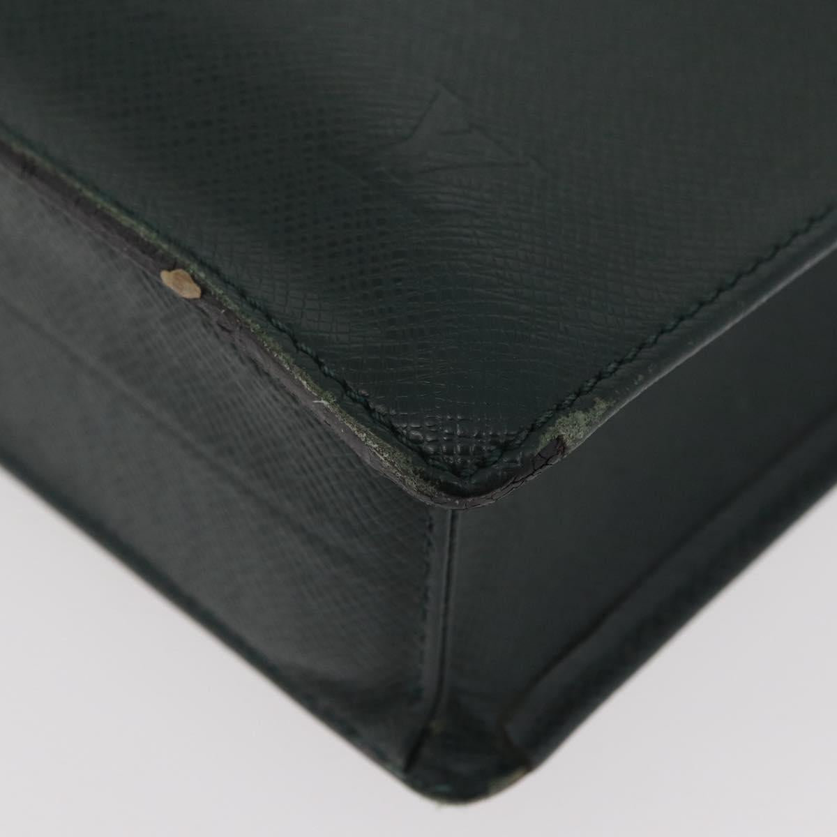 LOUIS VUITTON Taiga Serviette Kourad Business Bag Epicea T16786 LV Auth ka3586