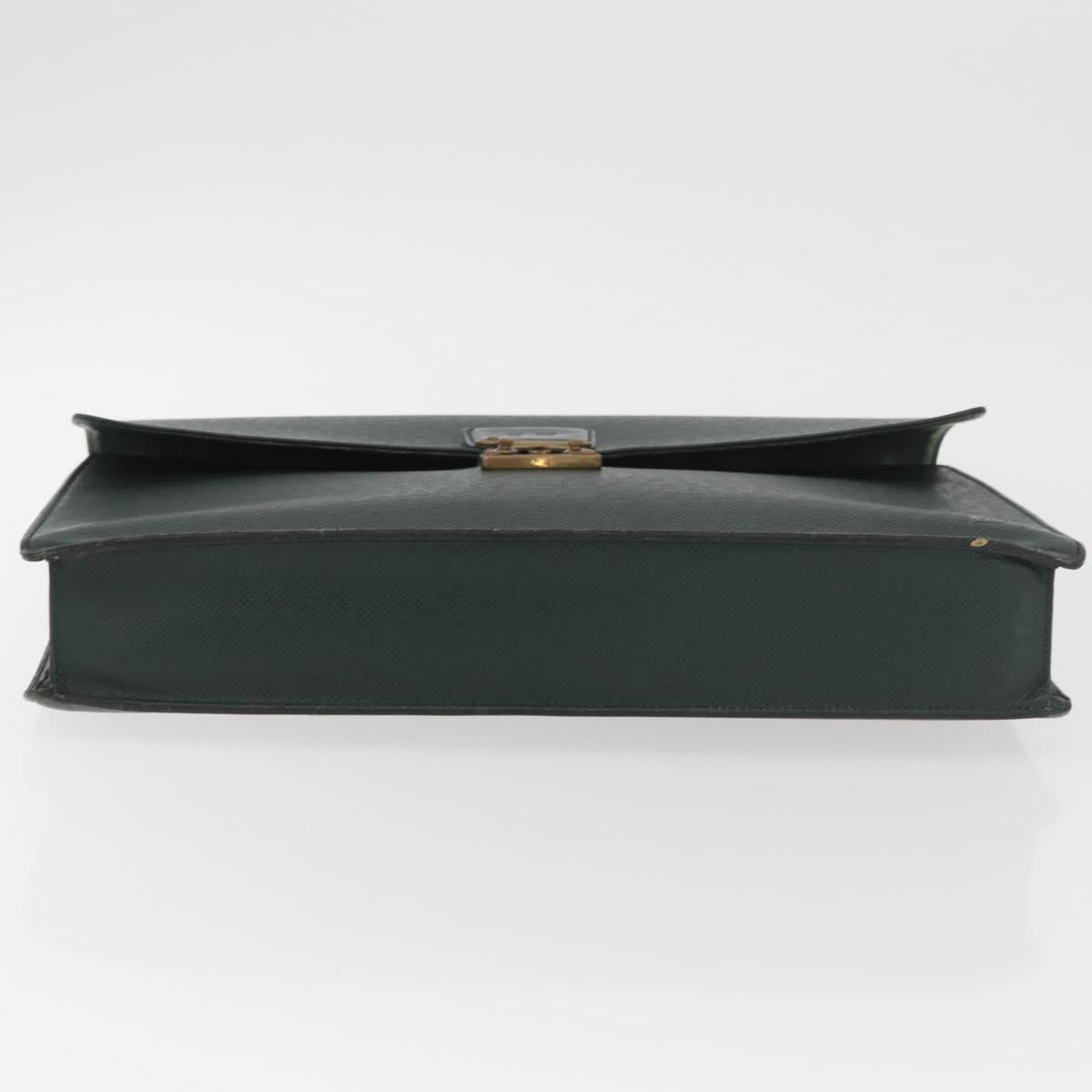 LOUIS VUITTON Taiga Serviette Kourad Business Bag Epicea T16786 LV Auth ka3586