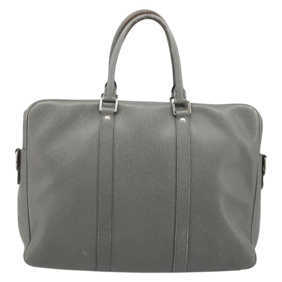 LOUIS VUITTON Taiga Porte Documents Voyage Bag Gracie M30640 LV Auth ka3587
