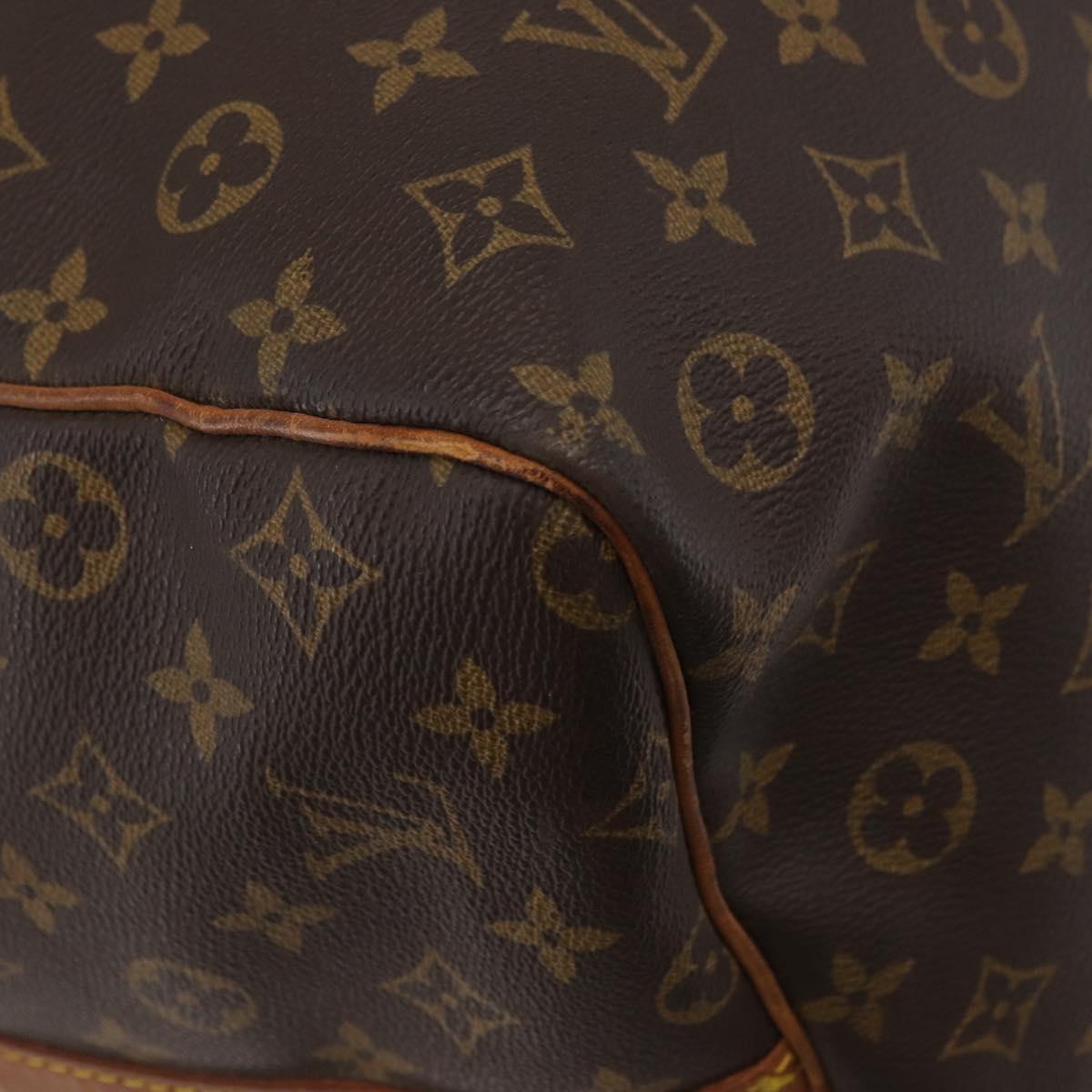 LOUIS VUITTON Monogram Keepall Bandouliere 60 Boston Bag M41412 LV Auth ka3589