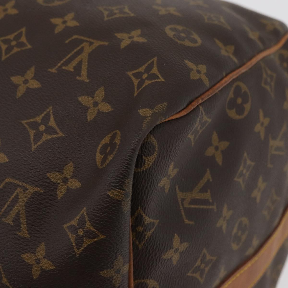 LOUIS VUITTON Monogram Keepall Bandouliere 60 Boston Bag M41412 LV Auth ka3589