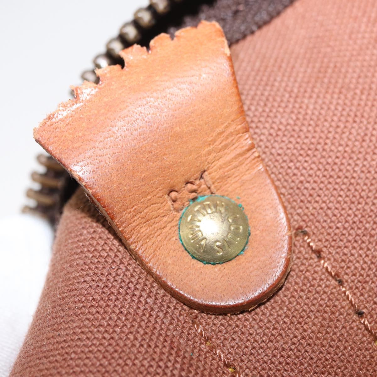 LOUIS VUITTON Monogram Keepall Bandouliere 60 Boston Bag M41412 LV Auth ka3589