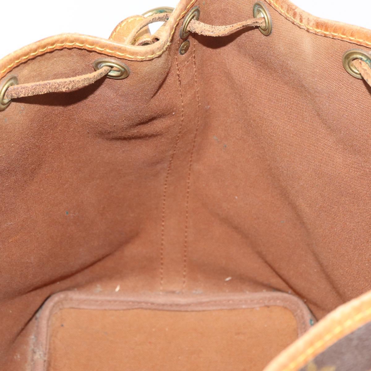 LOUIS VUITTON Monogram Petit Noe Shoulder Bag M42226 LV Auth ka3594