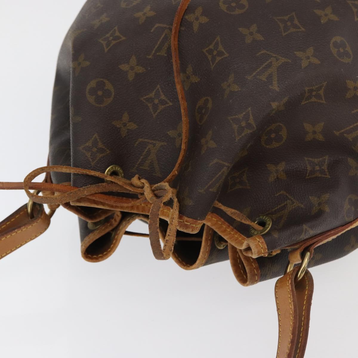 LOUIS VUITTON Monogram Petit Noe Shoulder Bag M42226 LV Auth ka3594
