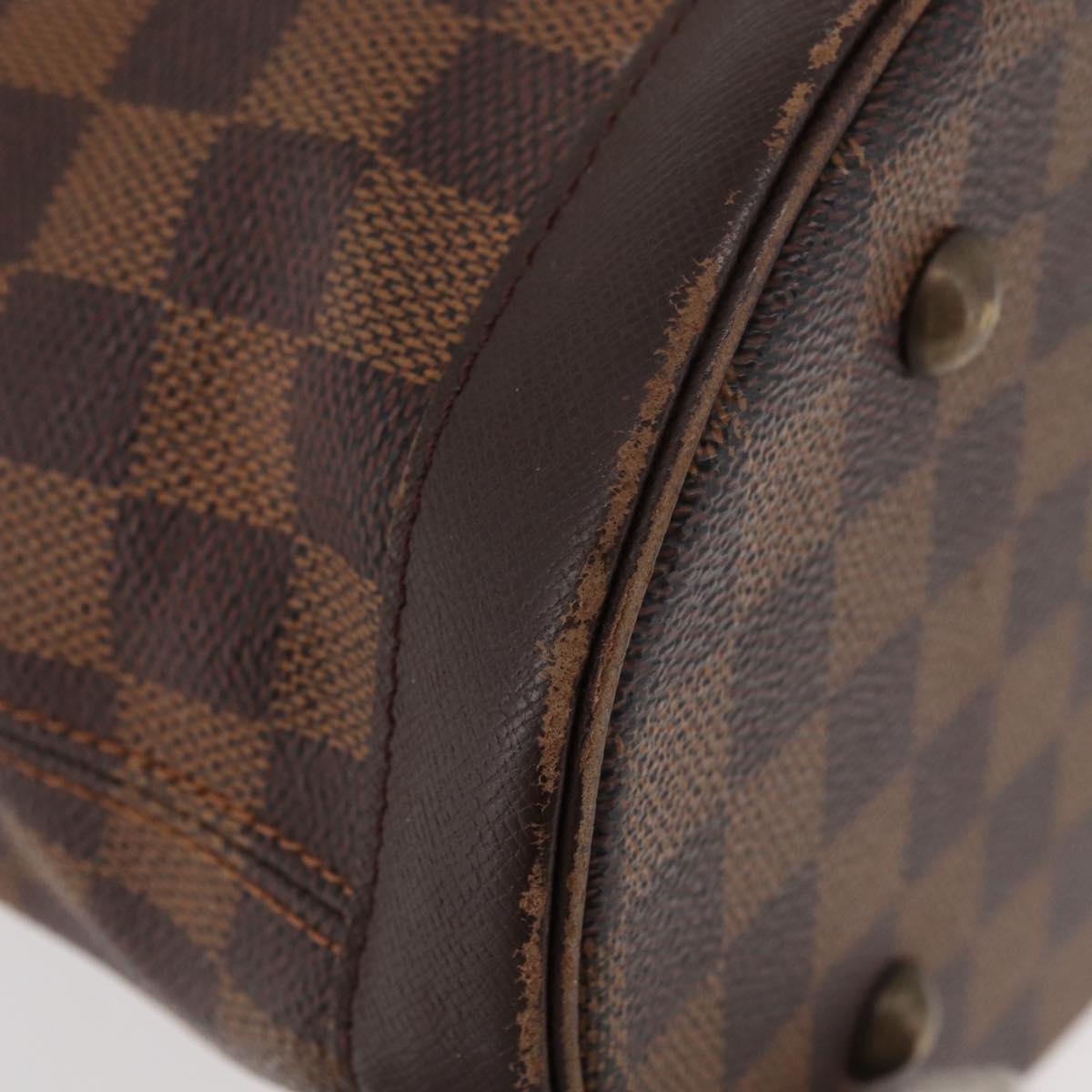 LOUIS VUITTON Damier Ebene Marais Shoulder Bag N42240 LV Auth ka3595