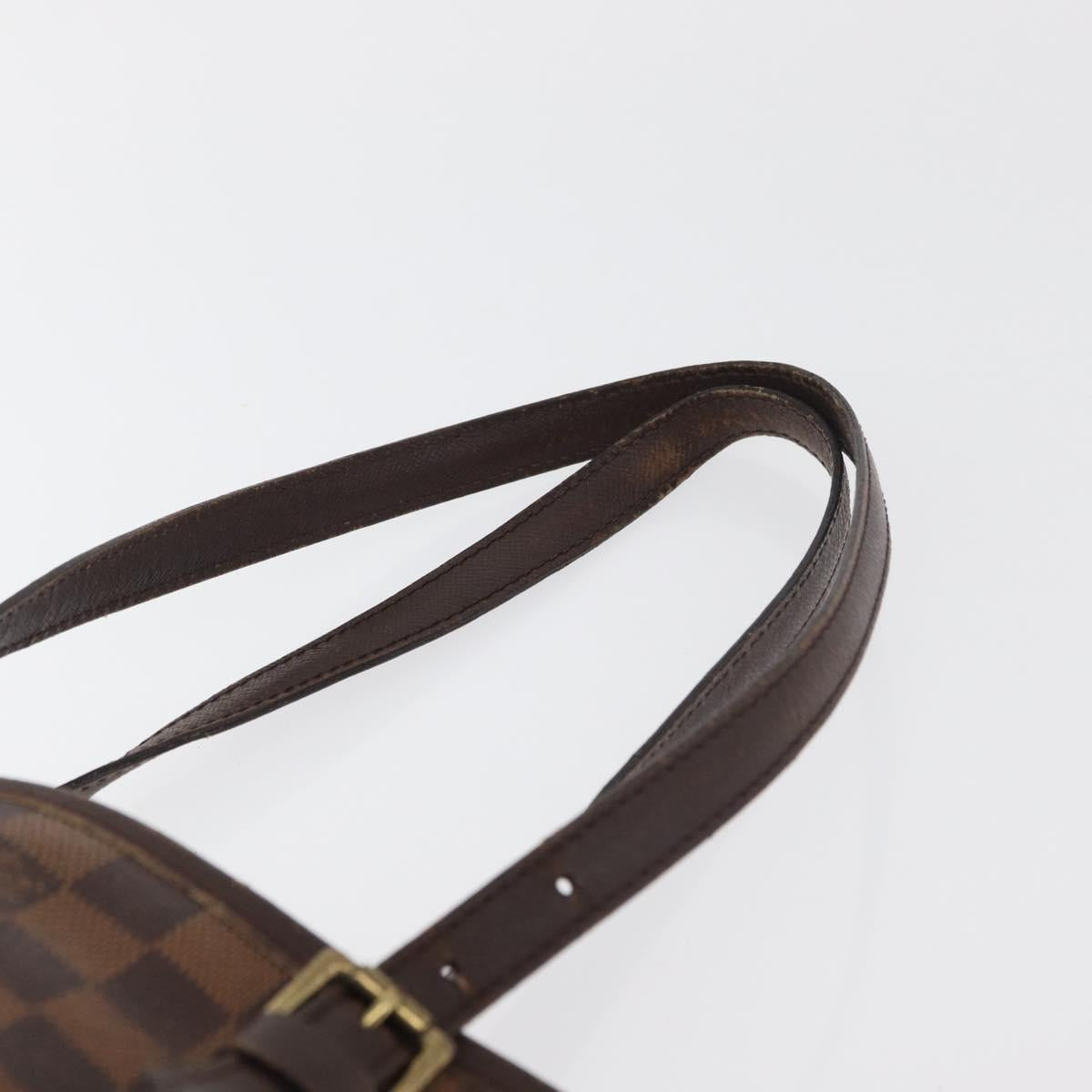 LOUIS VUITTON Damier Ebene Marais Shoulder Bag N42240 LV Auth ka3595