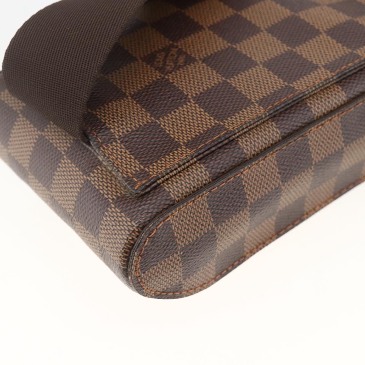 LOUIS VUITTON Damier Ebene Geronimos Shoulder Bag N51994 LV Auth ka3600