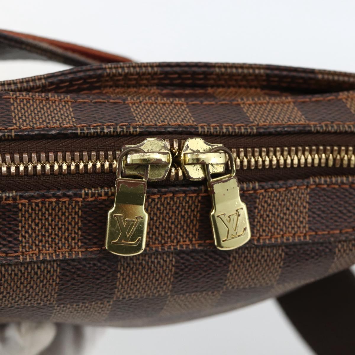 LOUIS VUITTON Damier Ebene Geronimos Shoulder Bag N51994 LV Auth ka3600