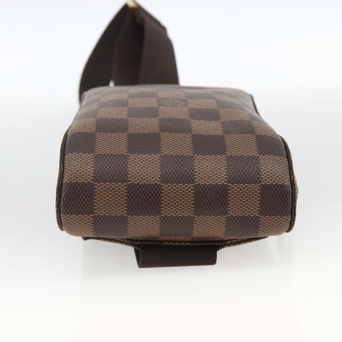 LOUIS VUITTON Damier Ebene Geronimos Shoulder Bag N51994 LV Auth ka3600