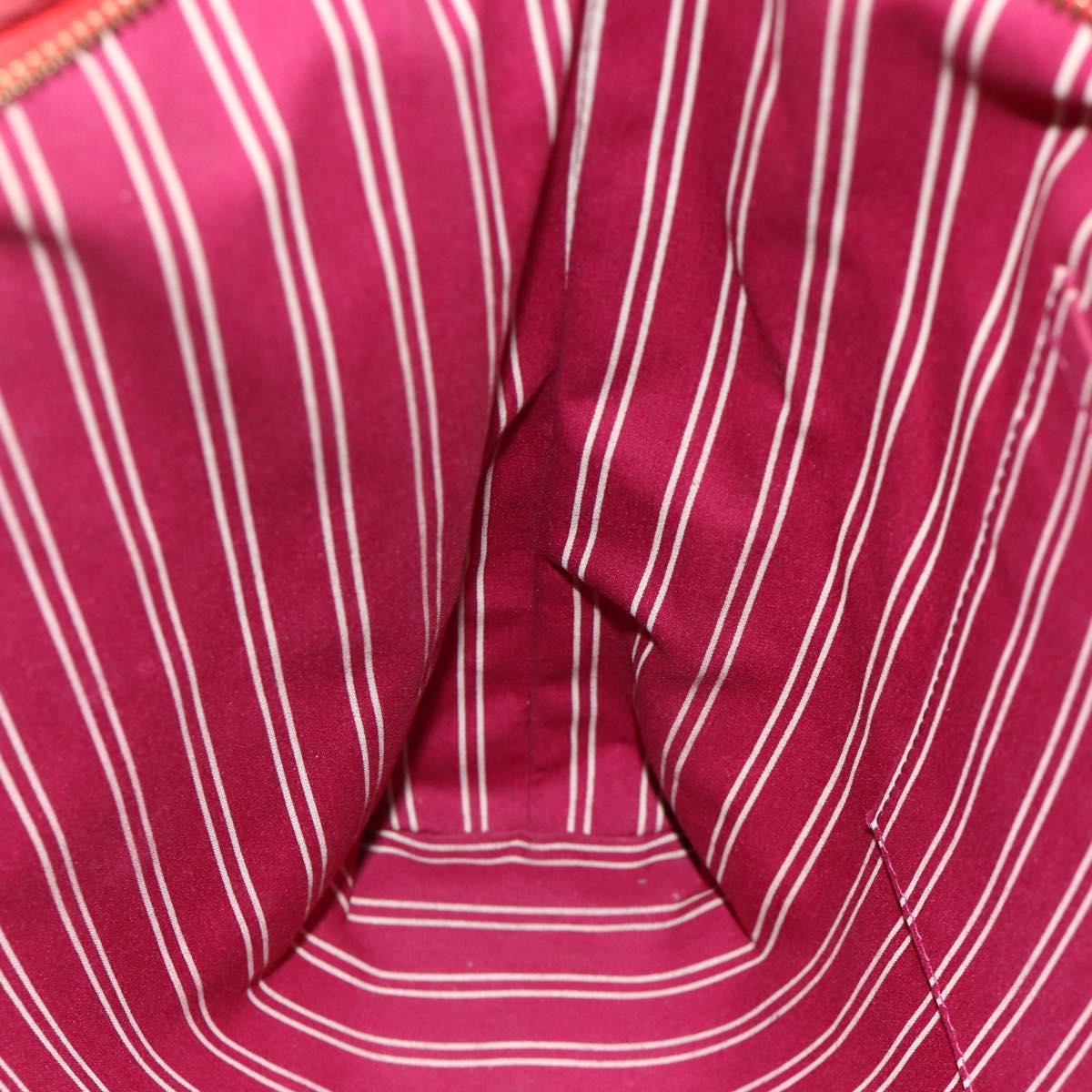 LOUIS VUITTON Antigua Cabas MM Tote Bag Red M40034 LV Auth ka3624