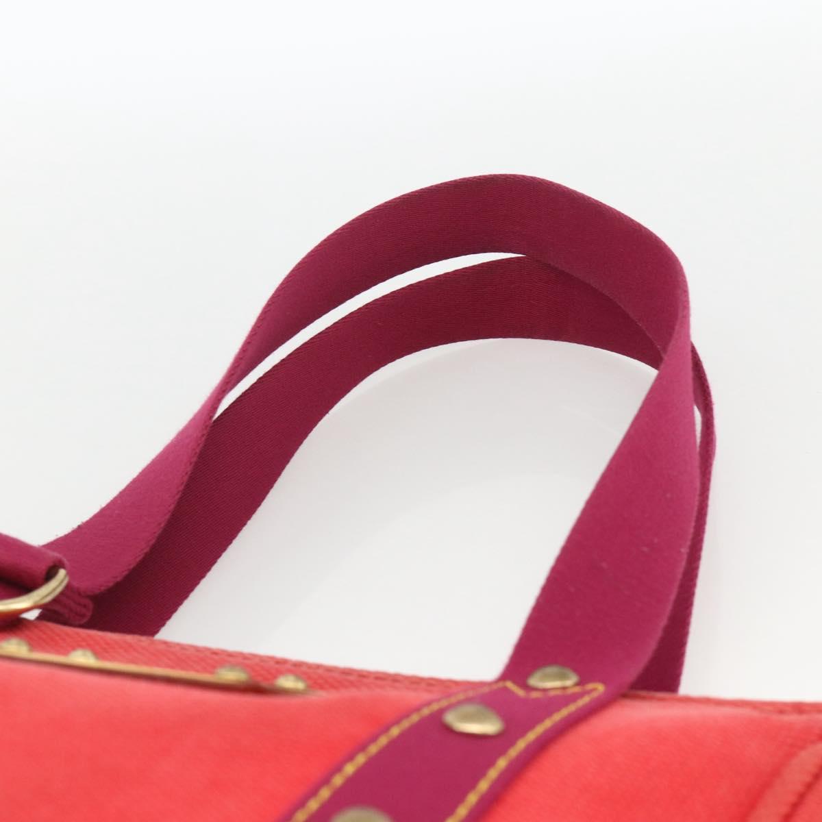 LOUIS VUITTON Antigua Cabas MM Tote Bag Red M40034 LV Auth ka3624