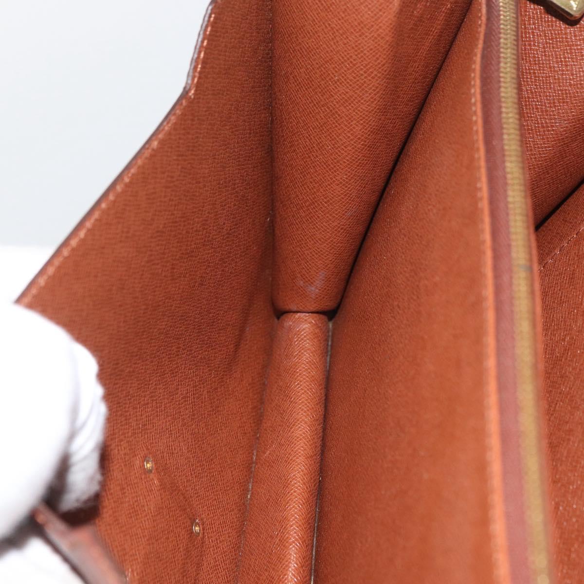 LOUIS VUITTON Epi Concorde Hand Bag Brown M52133 LV Auth ka3633