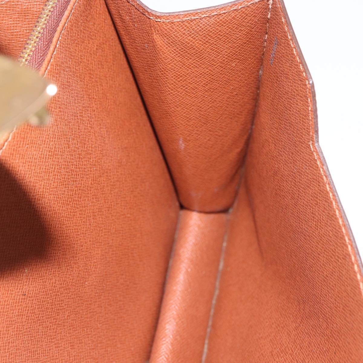 LOUIS VUITTON Epi Concorde Hand Bag Brown M52133 LV Auth ka3633
