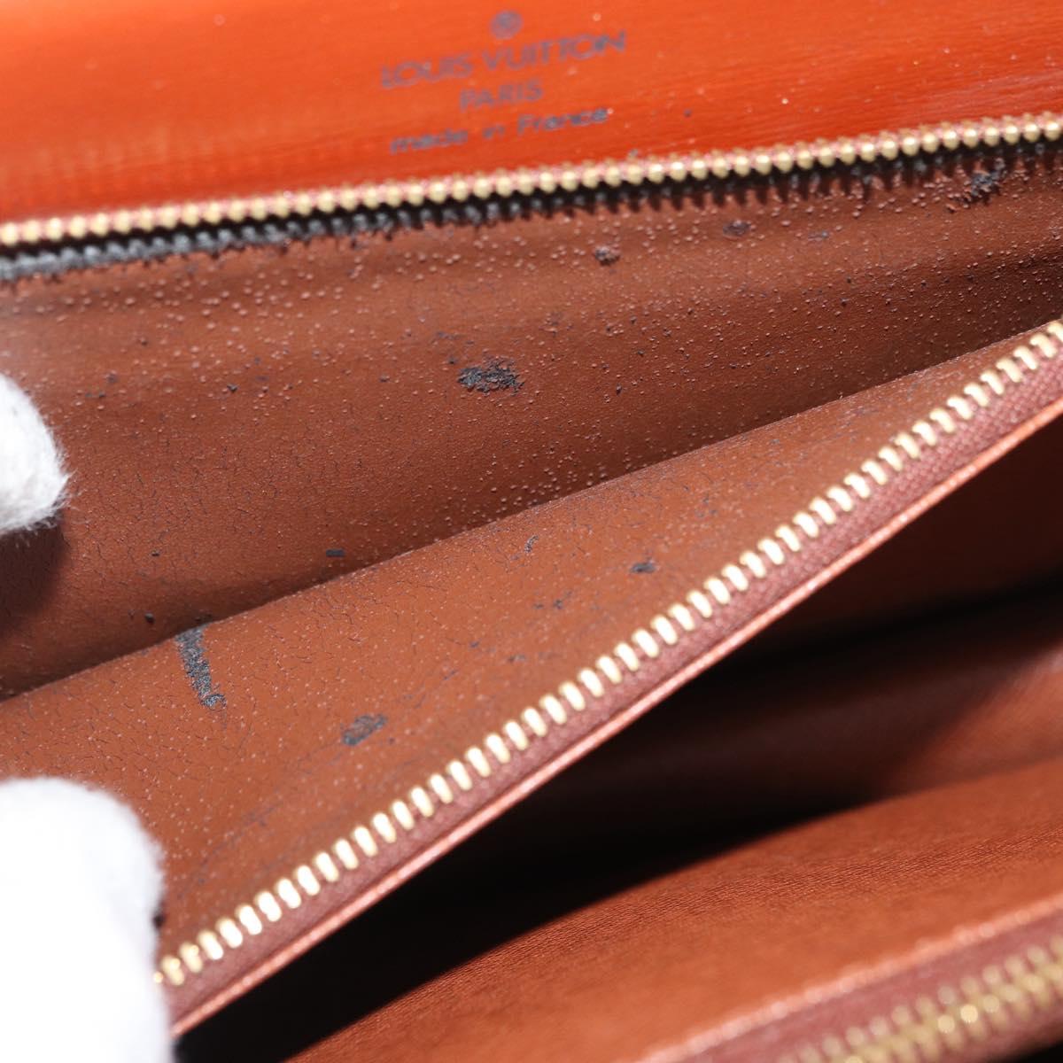 LOUIS VUITTON Epi Concorde Hand Bag Brown M52133 LV Auth ka3633