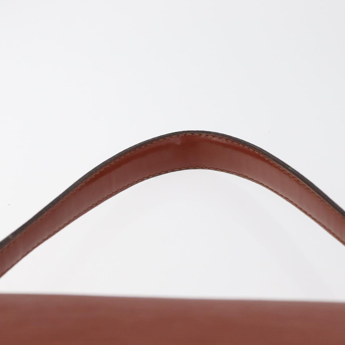 LOUIS VUITTON Epi Concorde Hand Bag Brown M52133 LV Auth ka3633