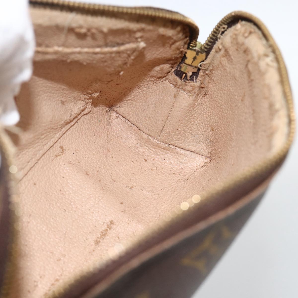 LOUIS VUITTON Monogram Pochette Cosmetic PM Pouch M43998 LV Auth ka3638