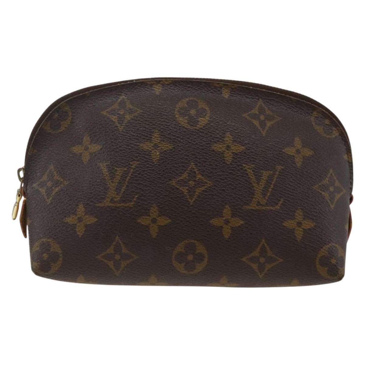 LOUIS VUITTON Monogram Pochette Cosmetic PM Pouch M43998 LV Auth ka3638
