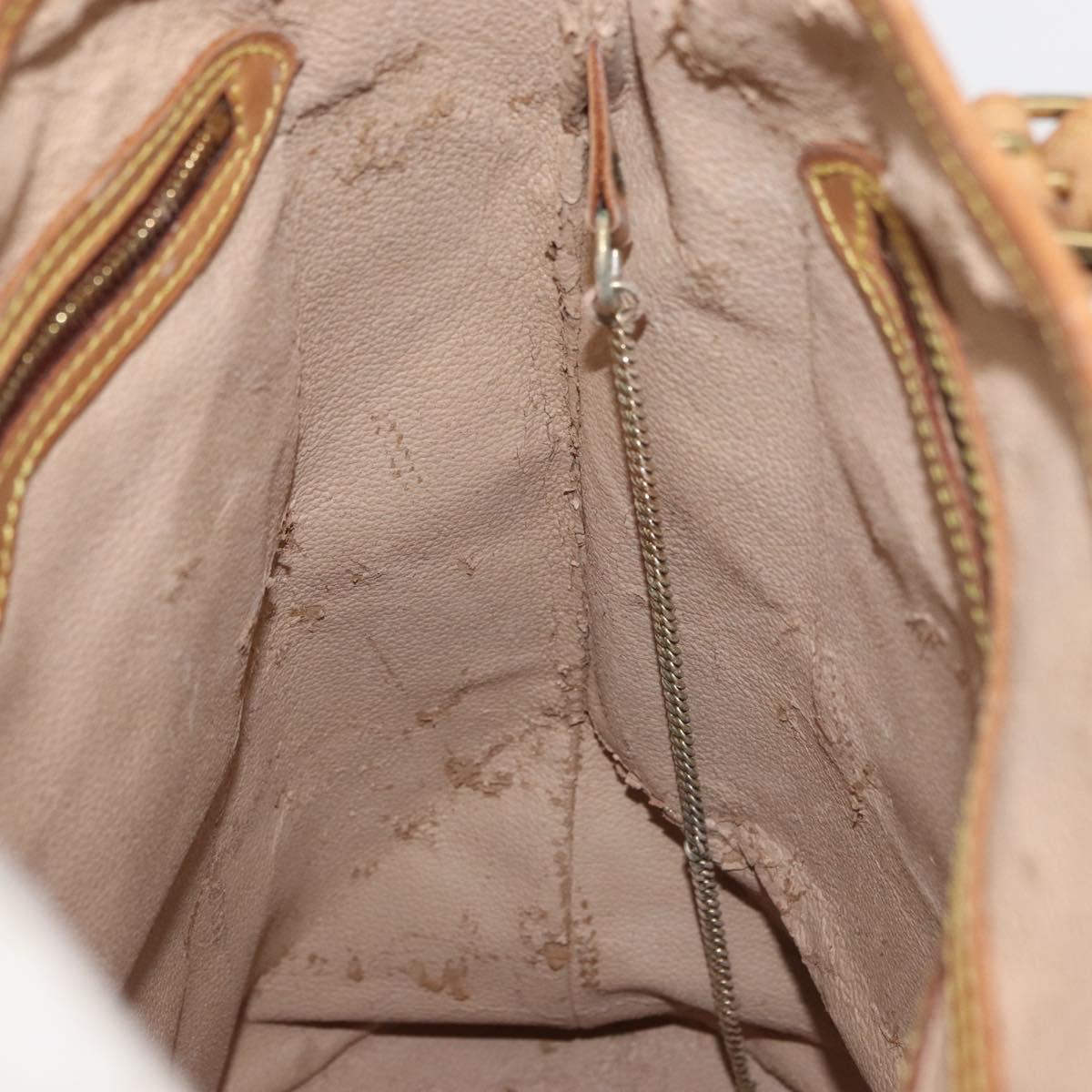 LOUIS VUITTON Monogram Bucket GM Shoulder Bag M42236 LV Auth ka3643