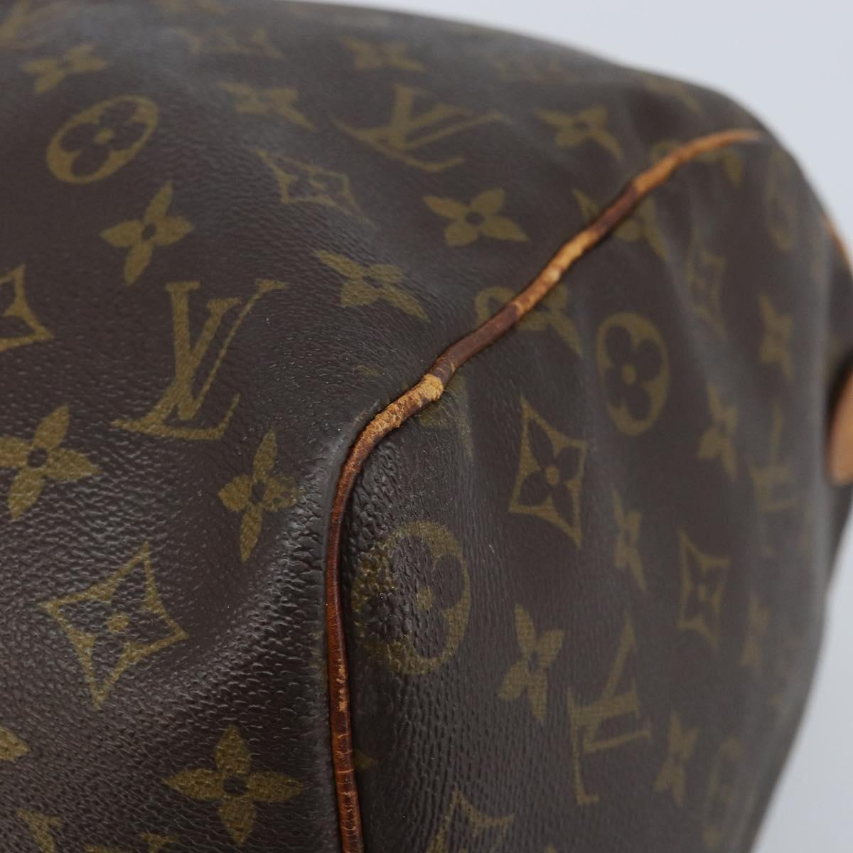 LOUIS VUITTON Monogram Keepall 45 Boston Bag M41428 LV Auth ka3645