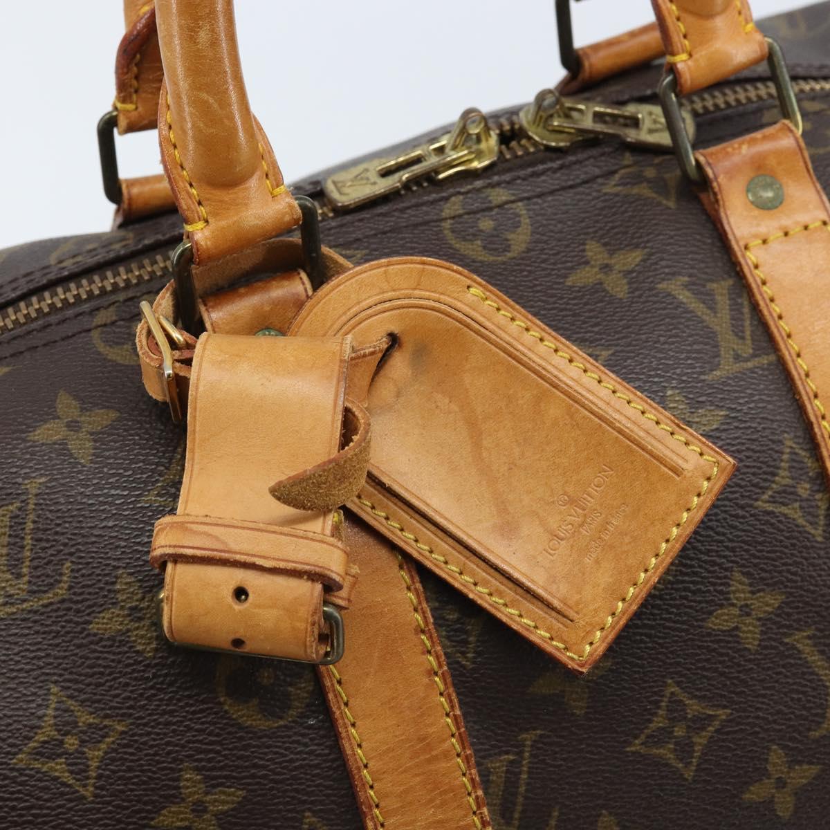 LOUIS VUITTON Monogram Keepall 45 Boston Bag M41428 LV Auth ka3645