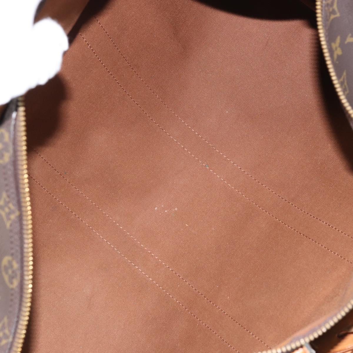 LOUIS VUITTON Monogram Keepall 45 Boston Bag M41428 LV Auth ka3645