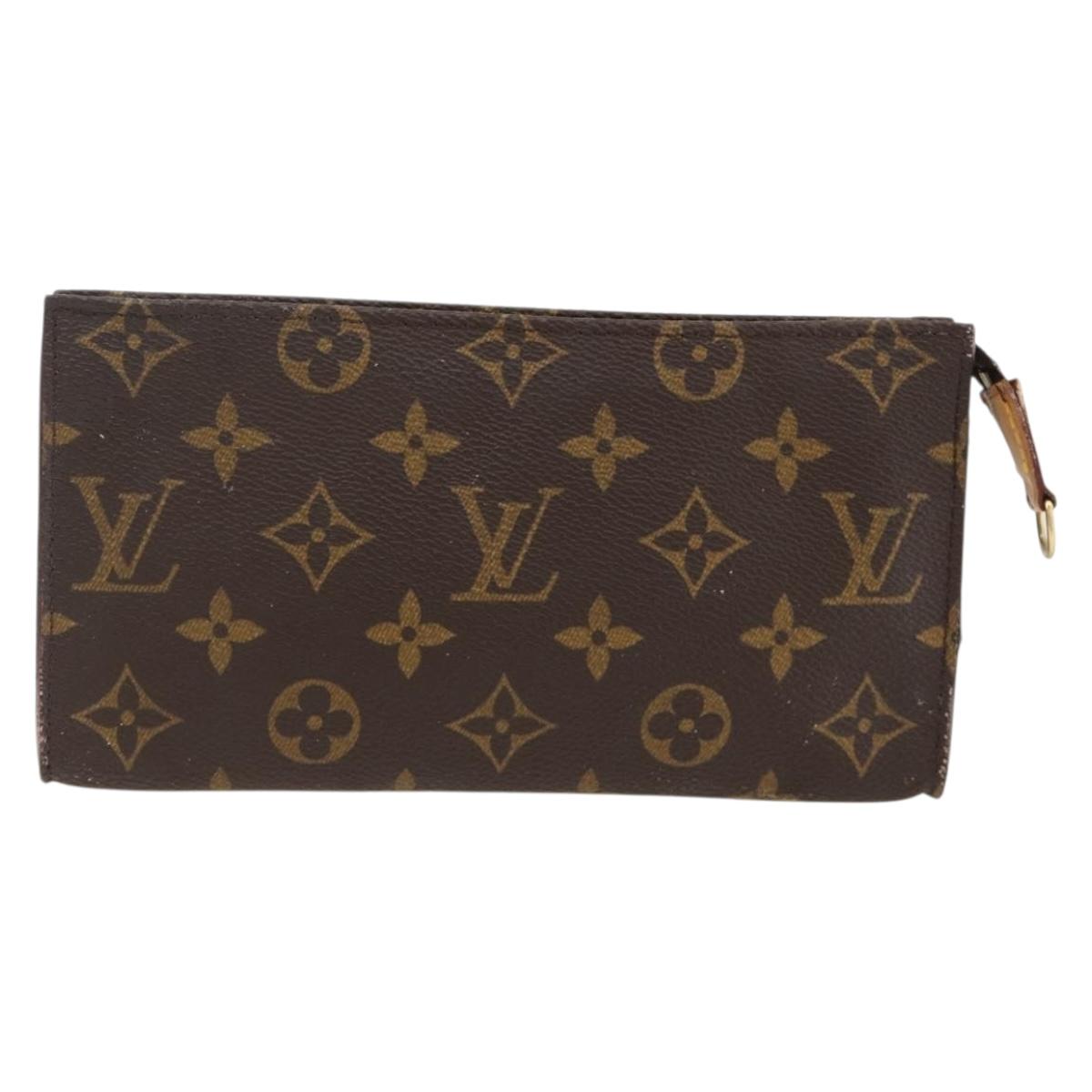 LOUIS VUITTON Monogram Bucket GM Accessory Pouch LV Auth ka3650