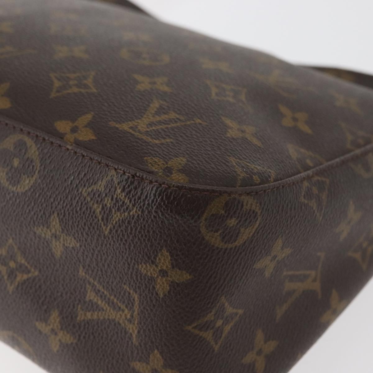 LOUIS VUITTON Monogram Looping MM Shoulder Bag M51146 LV Auth ka3657