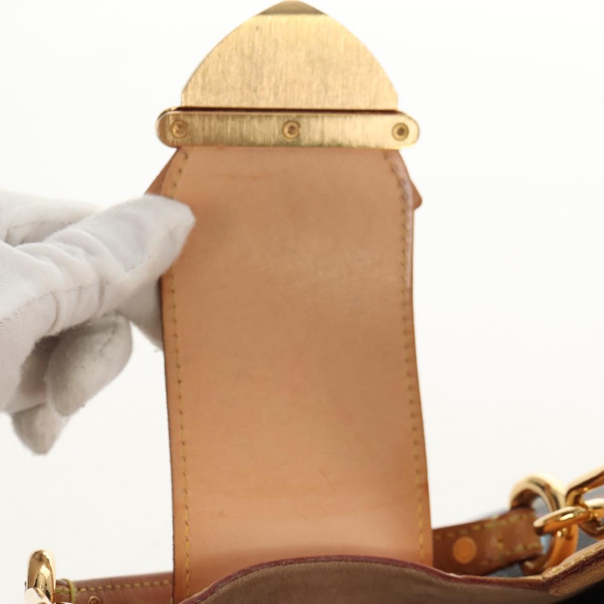 LOUIS VUITTON Monogram Multicolor Ursula Tote Bag Black M40124 LV Auth ka367AV