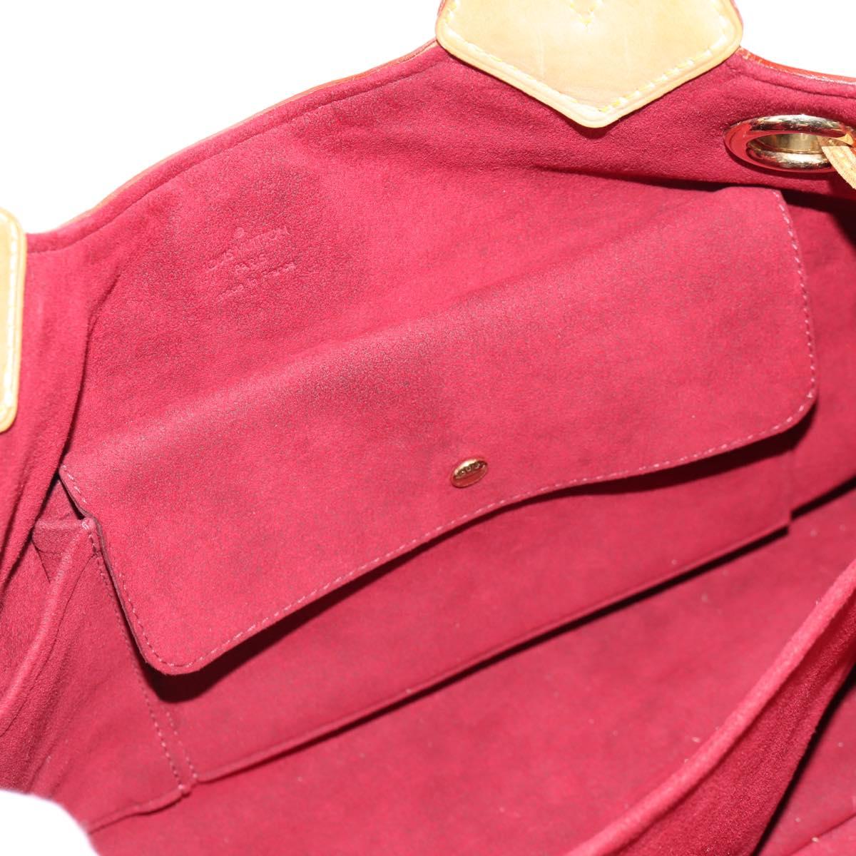 LOUIS VUITTON Monogram Multicolor Ursula Tote Bag White M40123 LV Auth ka368AV