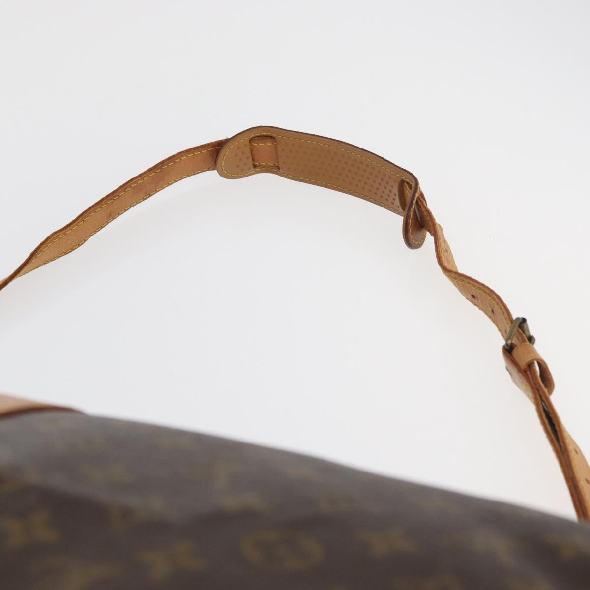 LOUIS VUITTON Monogram Keepall Bandouliere 55 Boston Bag M41414 LV Auth ka3701