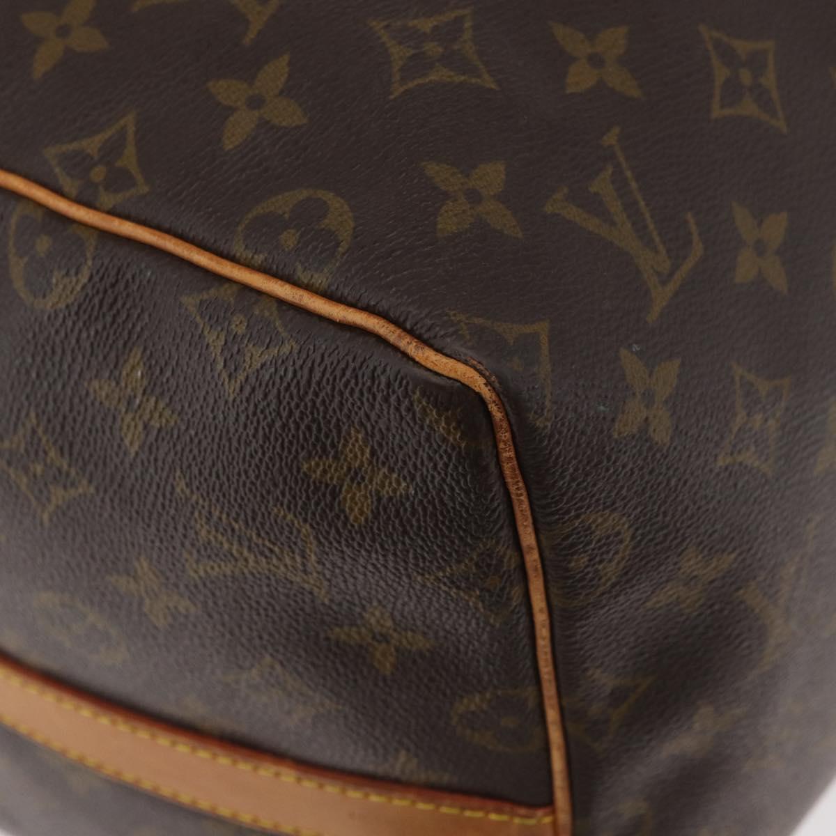 LOUIS VUITTON Monogram Keepall Bandouliere 55 Boston Bag M41414 LV Auth ka3701
