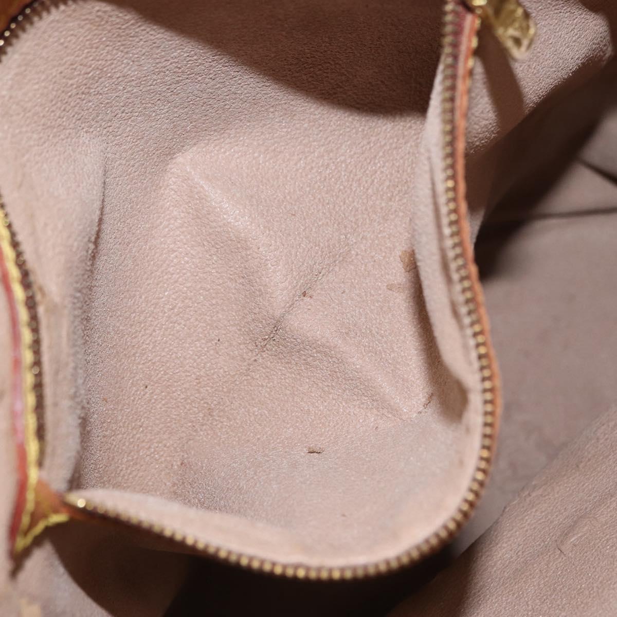 LOUIS VUITTON Monogram Bucket GM Shoulder Bag M42236 LV Auth ka371