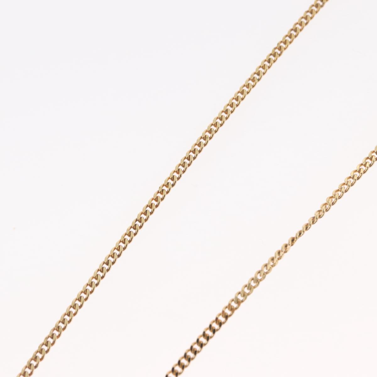 Christian Dior Necklace metal Gold Auth ka3710