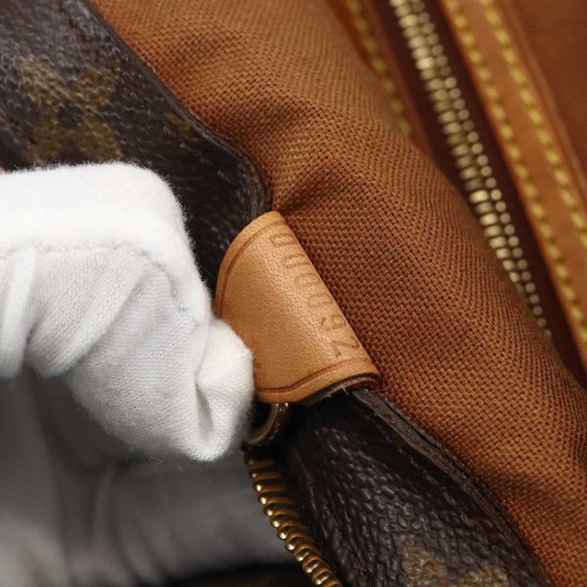 LOUIS VUITTON Monogram Cabas Piano Tote Bag M51148 LV Auth ka3748