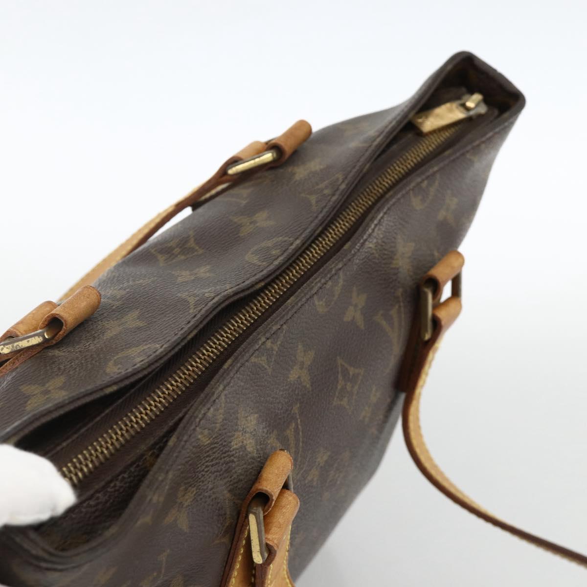 LOUIS VUITTON Monogram Cabas Piano Tote Bag M51148 LV Auth ka3748