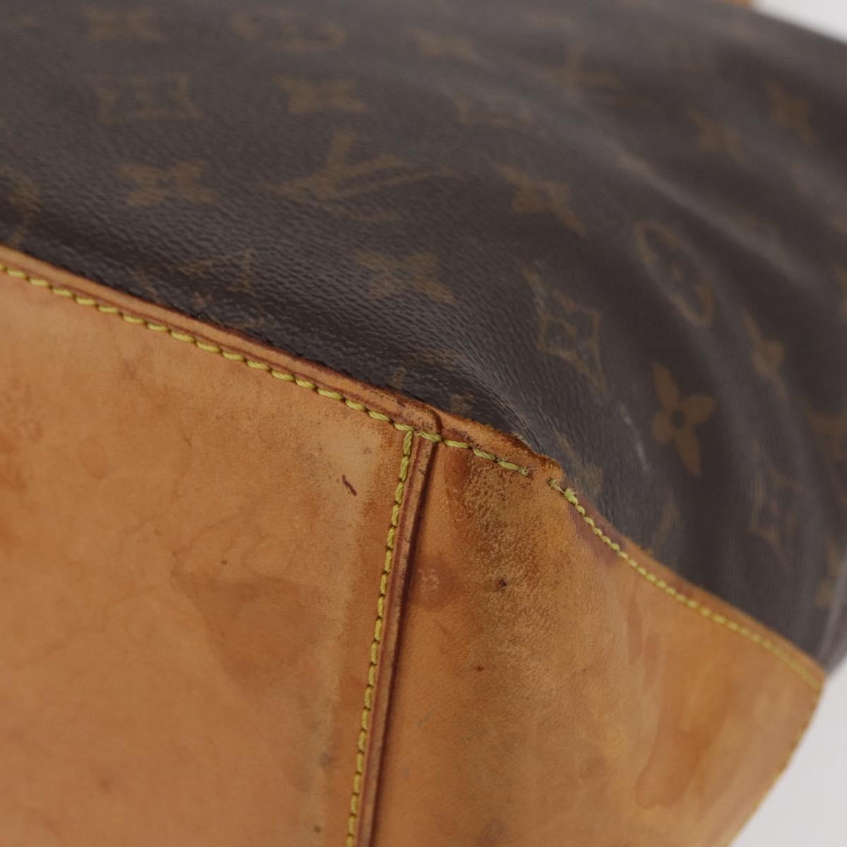 LOUIS VUITTON Monogram Cabas Mezzo Tote Bag M51151 LV Auth ka3787