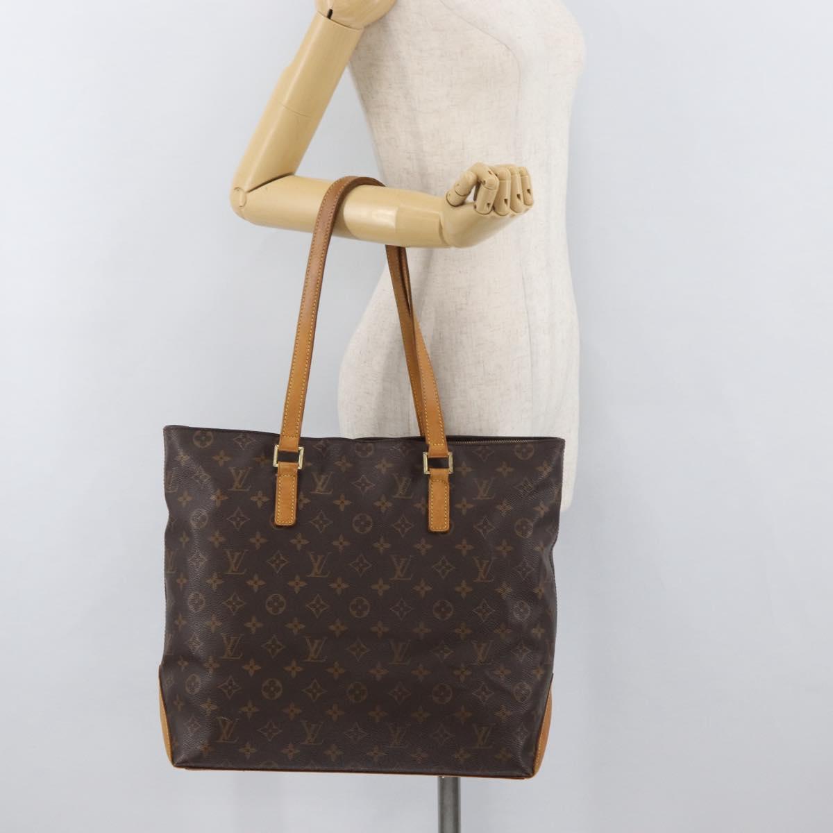 LOUIS VUITTON Monogram Cabas Mezzo Tote Bag M51151 LV Auth ka3787