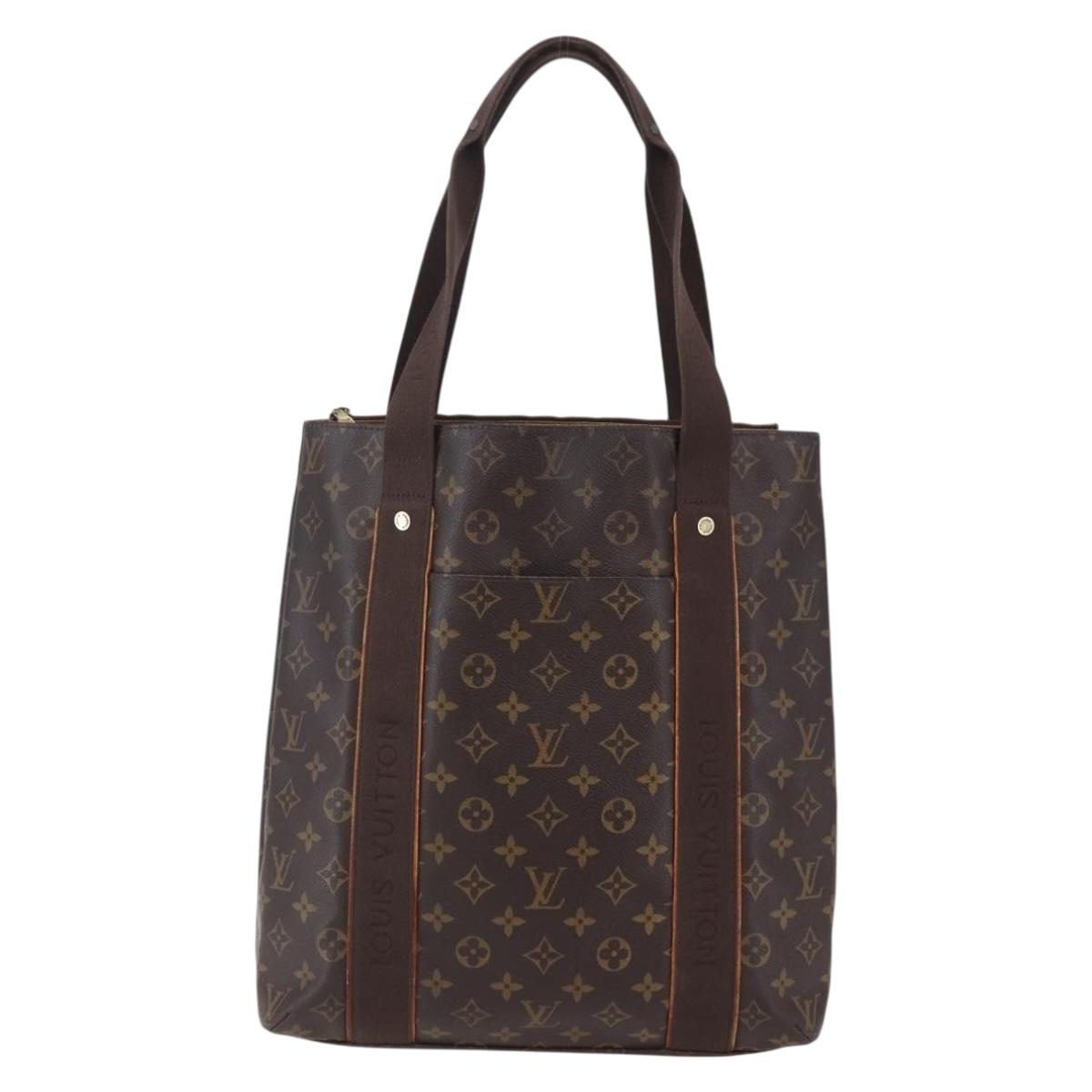 LOUIS VUITTON Monogram Cabas Bobur Tote Bag M53013 LV Auth ka379