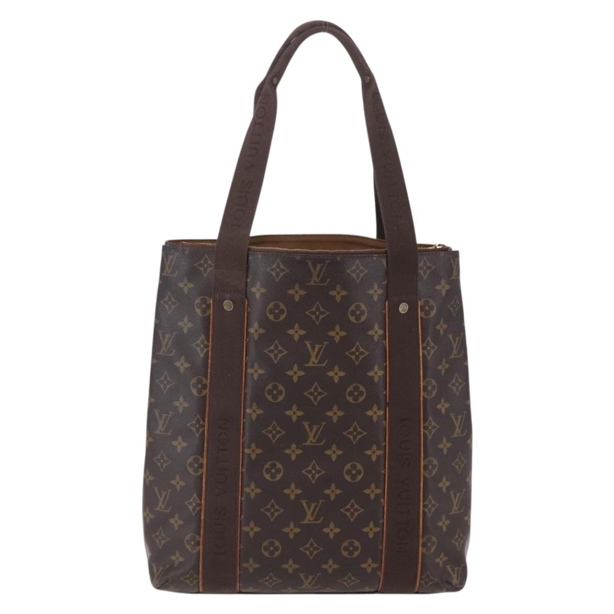 LOUIS VUITTON Monogram Cabas Bobur Tote Bag M53013 LV Auth ka379