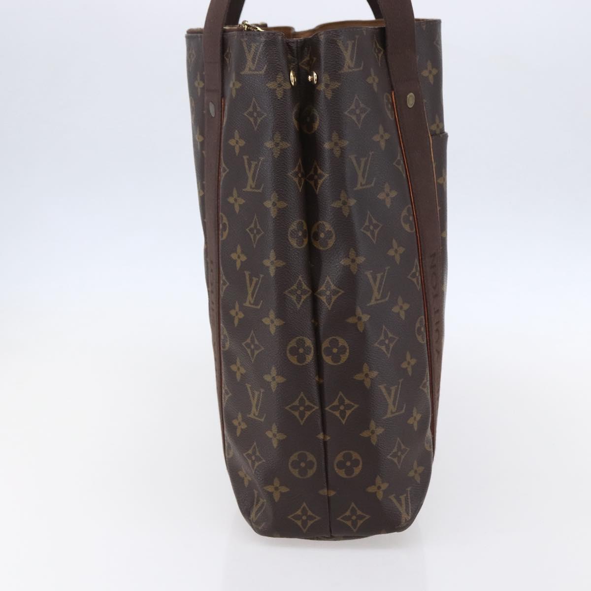 LOUIS VUITTON Monogram Cabas Bobur Tote Bag M53013 LV Auth ka379