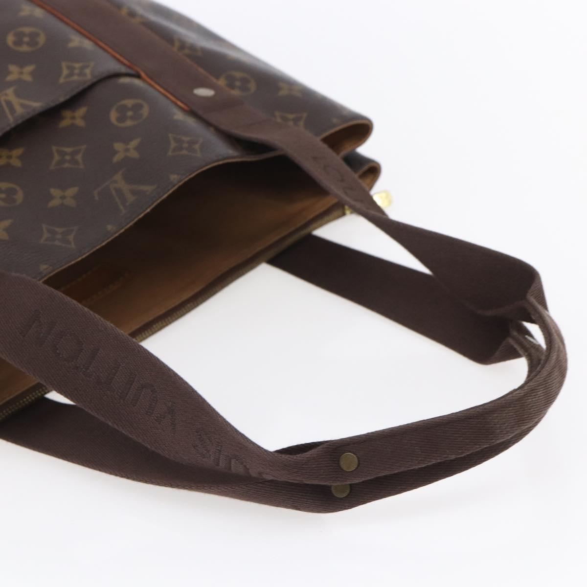 LOUIS VUITTON Monogram Cabas Bobur Tote Bag M53013 LV Auth ka379