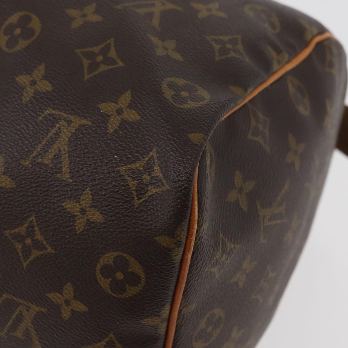 LOUIS VUITTON Monogram Speedy 35 Hand Bag M41524 LV Auth ka3799A