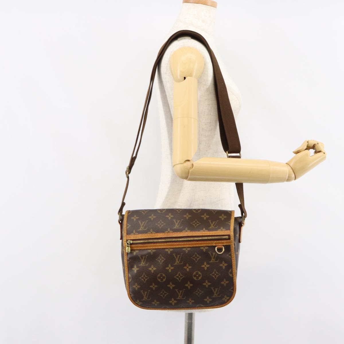 LOUIS VUITTON Monogram Messenger Bosphore PM Shoulder Bag M40106 LV Auth ka382