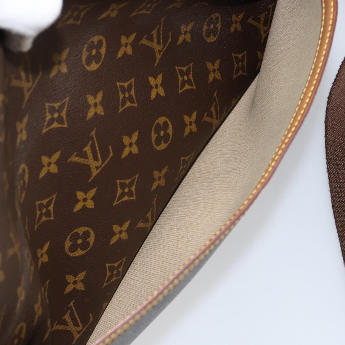 LOUIS VUITTON Monogram Reporter GM Shoulder Bag M45252 LV Auth ka383