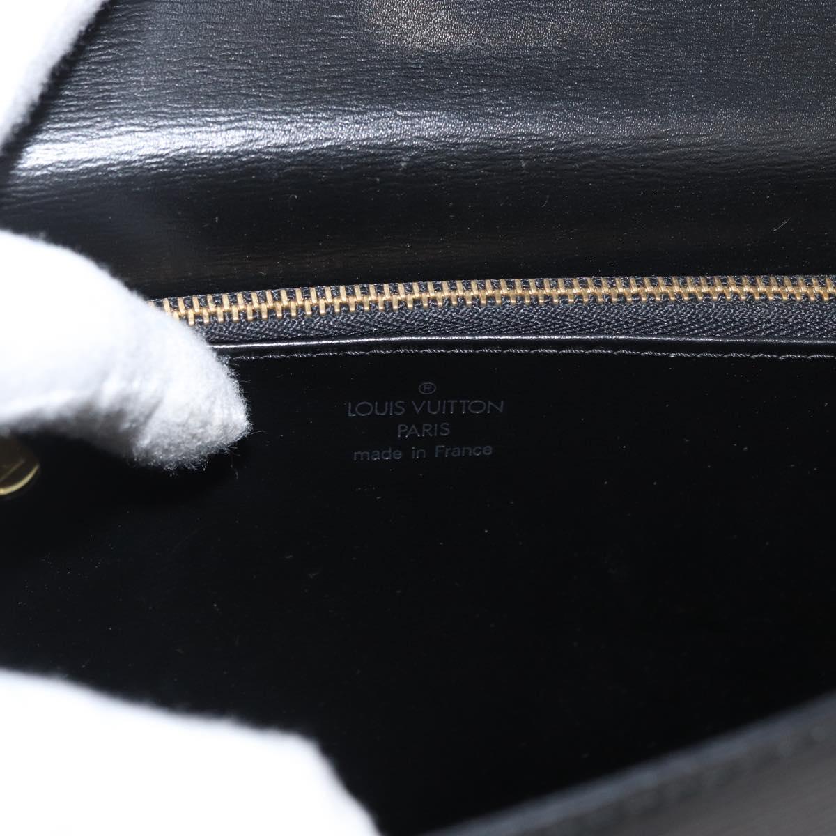 LOUIS VUITTON Epi Malesherbes Hand Bag Black M52372 LV Auth ka3830A