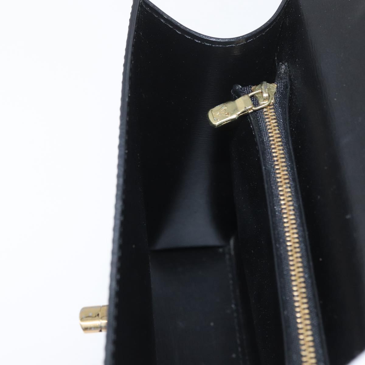 LOUIS VUITTON Epi Malesherbes Hand Bag Black M52372 LV Auth ka3830A