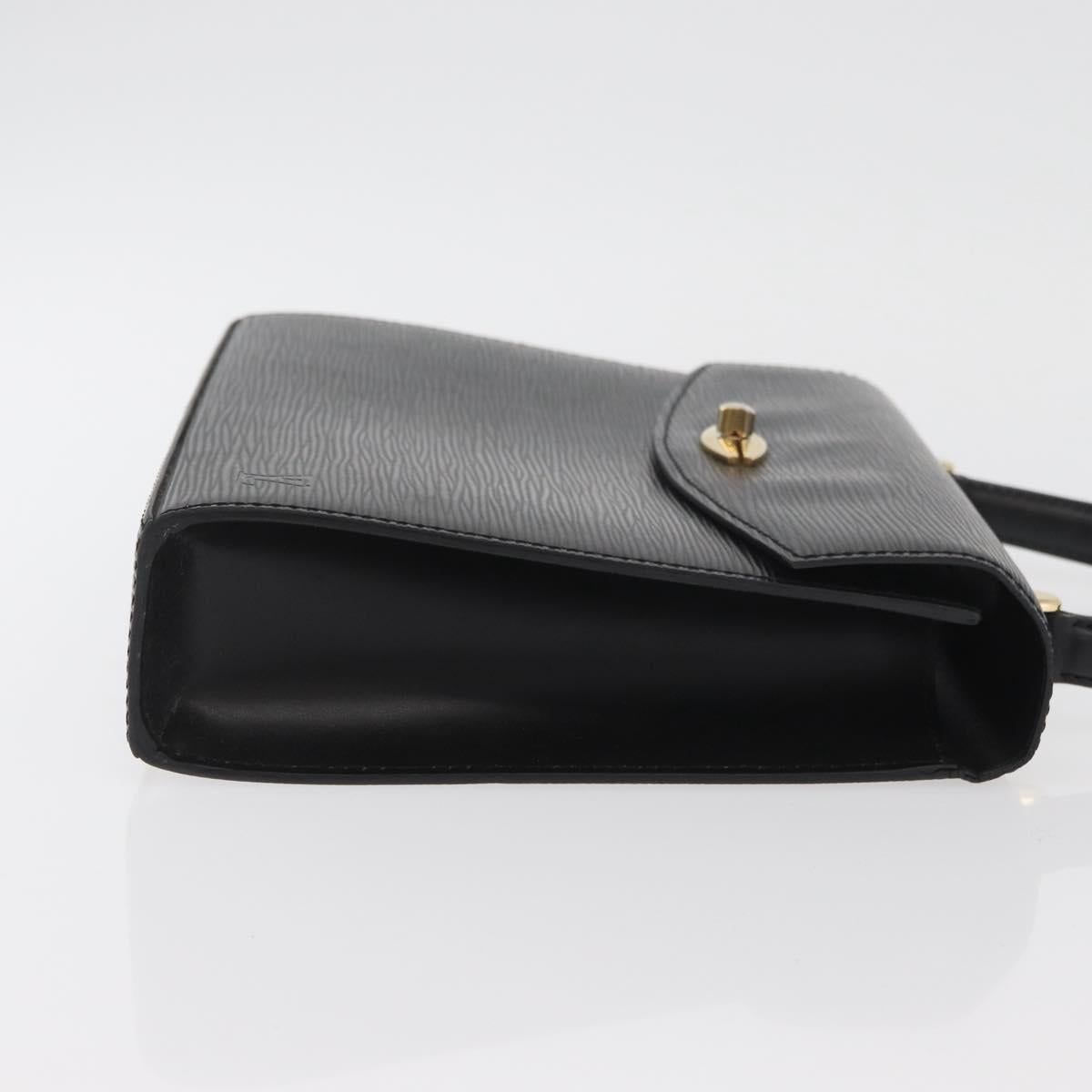 LOUIS VUITTON Epi Malesherbes Hand Bag Black M52372 LV Auth ka3830A