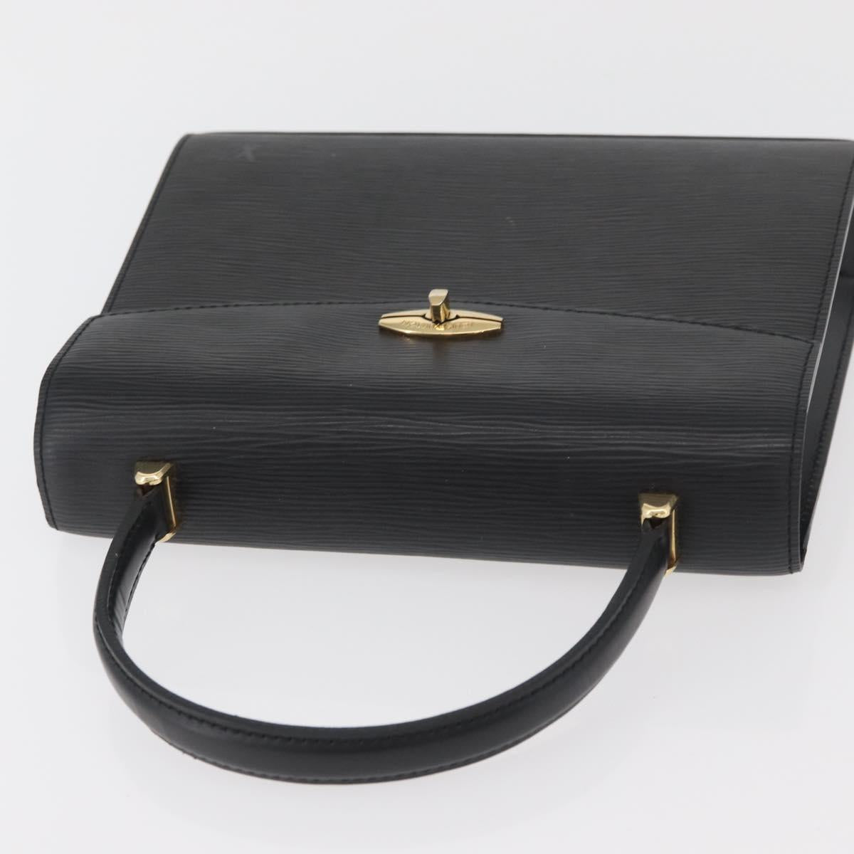 LOUIS VUITTON Epi Malesherbes Hand Bag Black M52372 LV Auth ka3830A