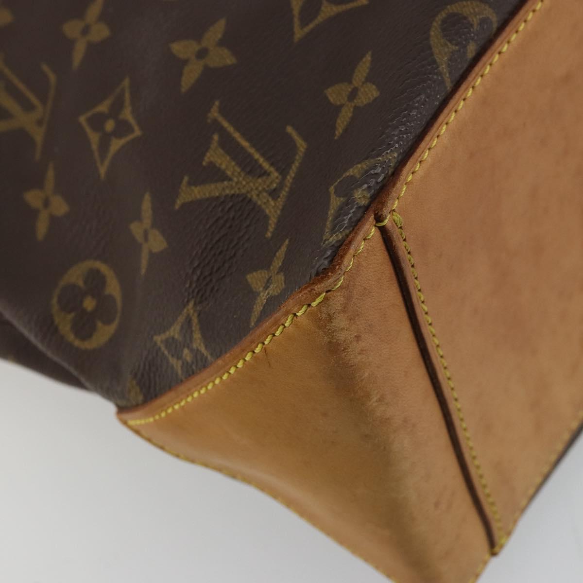 LOUIS VUITTON Monogram Cabas Piano Tote Bag M51148 LV Auth ka3853